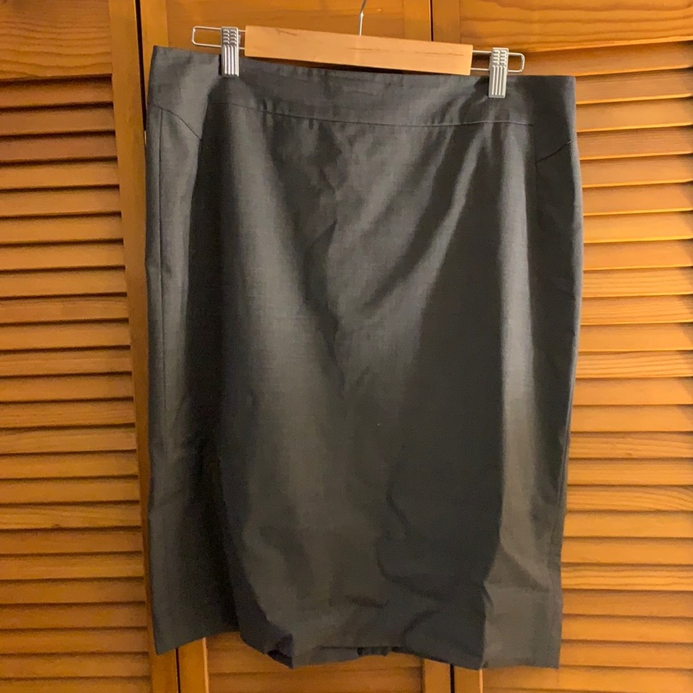 classic grey skirt